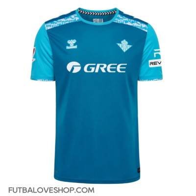 Dres Real Betis Vitor Roque #8 Tretina 2024-25 Krátky Rukáv Dres Real Betis Vitor Roque #8 Tretina 2024-25 Krátky Rukáv